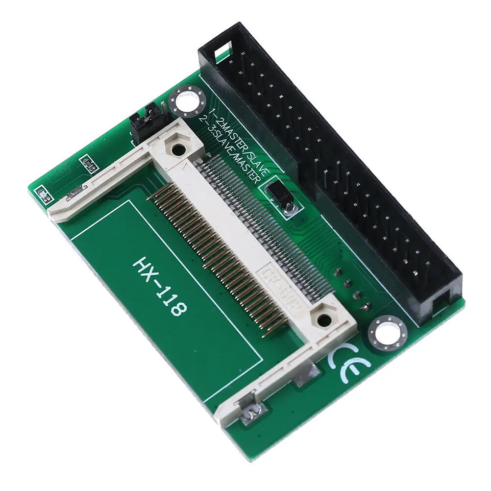 1pc Single Compact Flash CF to 3.5 IDE 40Pin Male adapter Card IS