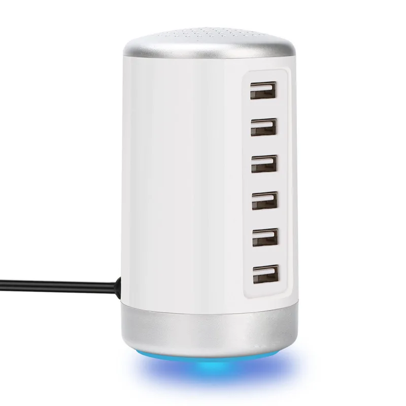 Fanshu Универсальный 6 портов Настольный настенный USB зарядное устройство зарядная