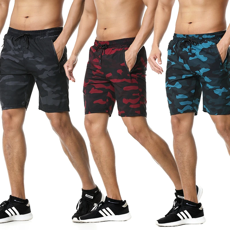 Hombres corriendo Short con cremallera y bolsillos reflejan Gimnasio Deportivo Deporte Pantalones cortos Hombre entrenamiento culturismo directo pantalones cortos de entrenamiento|Pantalones cortos para - AliExpress