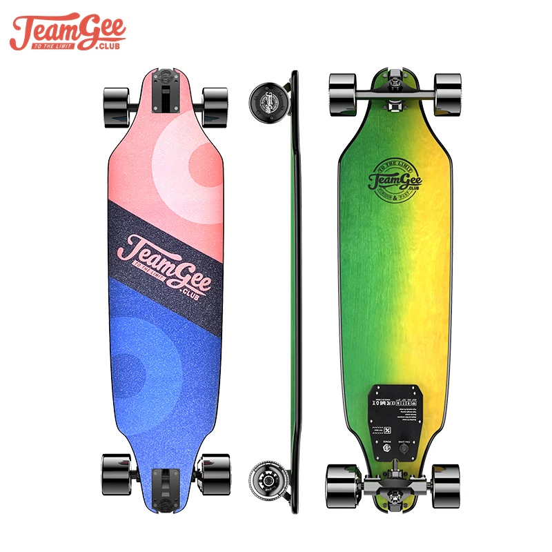 

TeamGee 12mm Superthin Electric Scooter 24V Electric Skateboard High Strength Magnesium Aluminum Alloy Patinete Eletrico Scooter