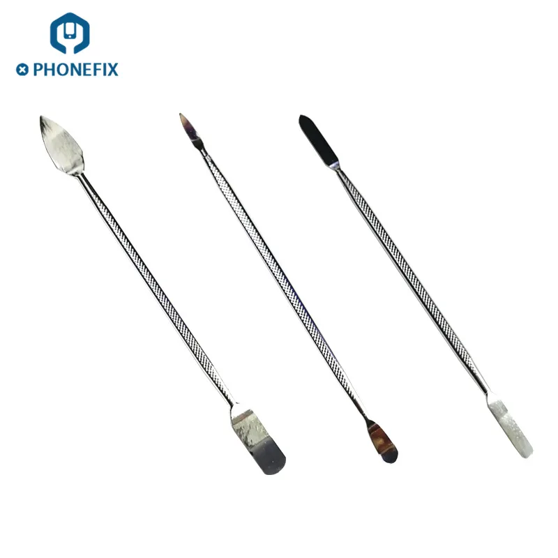 

PHONEFIX Metal Spudger Scraper Professional Mobile Phone Tablet PC Metal Disassembly Rods for iPhone Samsung Tablet Repair