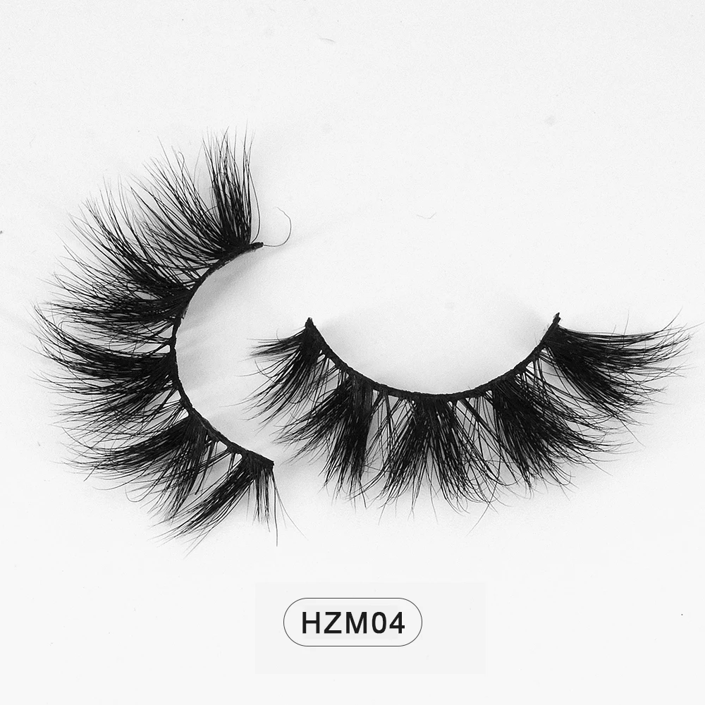 Dropshipping 3d Dramatic Volumn Mink Eyelashes In Bulk 3d Wispy Mink Hair Lashes With Eyelash Packaging Box