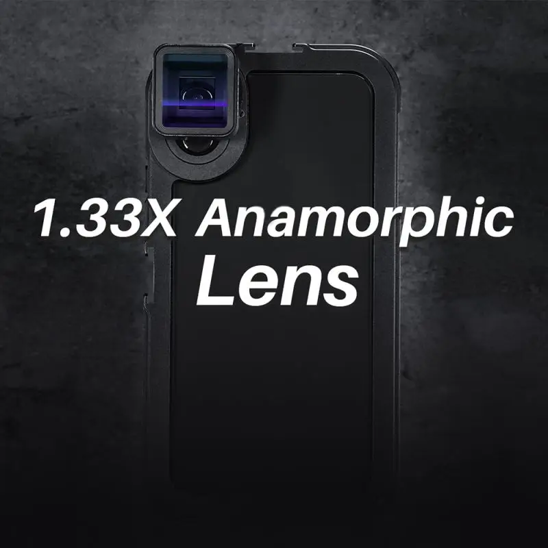 Универсальный анаморфный объектив Ulanzi 17 мм 1 33x для IPhone Xs Max X Huawei P20 Pro Mate Movie
