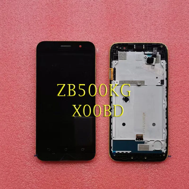 5 0 дюймовый Лучший OEM ЖК-дисплей для Asus Zenfone Go ZB500KG X00BD сенсорный экран дигитайзер в
