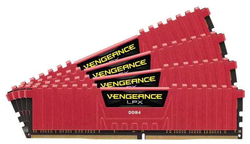 Модуль CORSAIR Vengeance LPX 8 Гб DDR4 PC4 3000 МГц Настольный ПК ram память 8 ГБ DIMM Одиночная ram s-RED