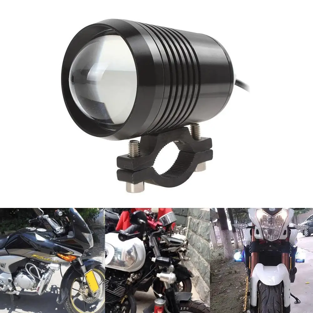 10 Вт 1500LM яркий светодиодный водонепроницаемый головной светильник для мотоцикла, противотуманный светильник, передняя фара