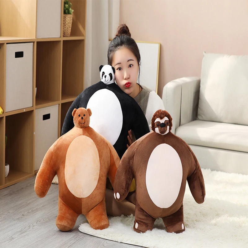 

Bear Sloth Panda Animal Toy Soft and Full Doll Plush Toy Child Birthday Creative Gift Christmas Present 50cm