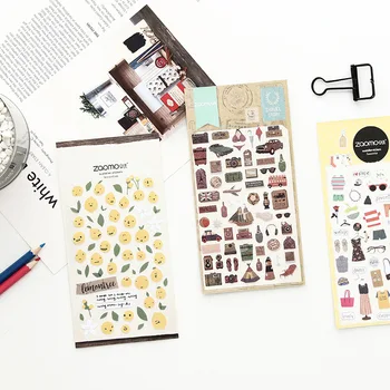 

Mohamm Cute Diary Korean Calendar Decorative Stickers Scrapbooking Japanese Stationery School Supplies Paper Craft