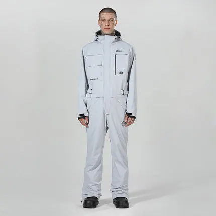 man silver Горнолыжный комбинезон горнолыжный костюм мужской сноуборд лыжный костюм мужской горнолыжный костюм куртка мужская зимняя лыжи зимний костюм лыжная куртка зимний костюм мужской горные лыжи лыжные костюмы горнолыжная - Цвет: man silver