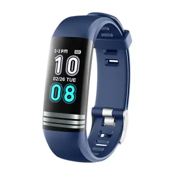 

Men Women Activity Sleep Monitor Smart Bracelet Alarm Clock Teens Bluetooth 4.0 Heart Rate Call Reminder With Pedometer