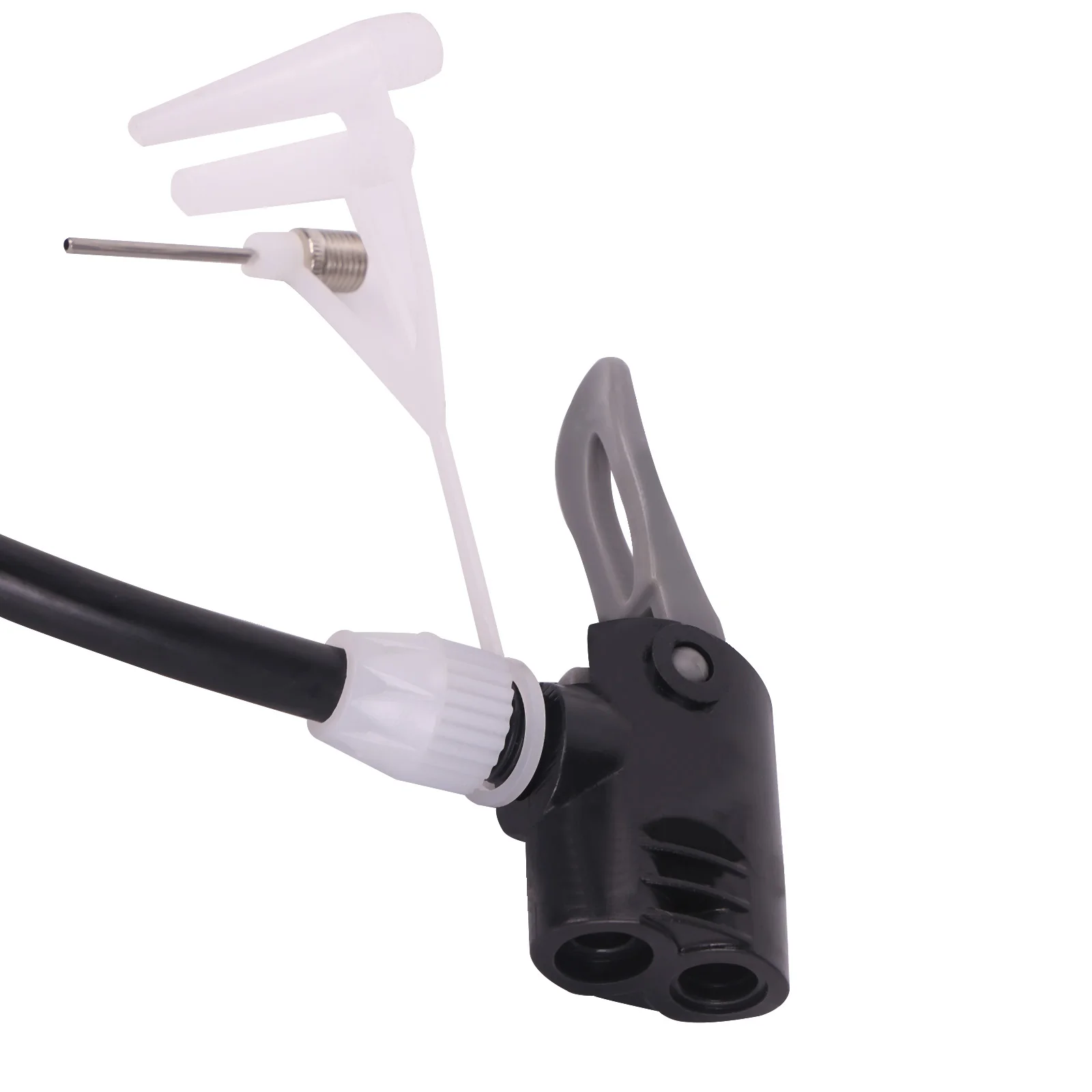 Bicycle Foot Pump 120Psi High Pressure Portable Bike Pump Ultra-light with Barometer Cycling Inflator Foot Bomba de ar bicicleta