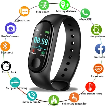 

LIGE Waterproof Smart Watch Pedometer Fitness-Tracker Blood-Pressure-Monitor Android Men Women Fashion IP67 Sport Bracelet