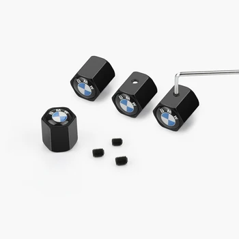 

Car Styling Anti-theft Stainless Wheel Tire Valve Stems Caps for BMW X1 X3 X5 X6 E46 e39 E90 E36 E60 E34 E30 Badge Accessories