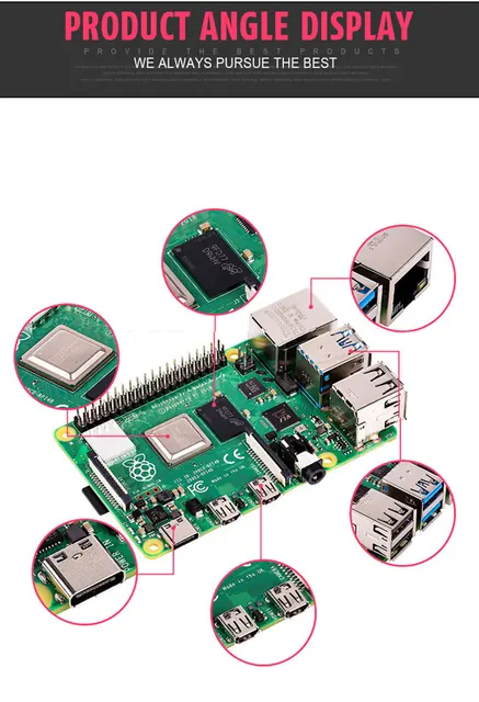  RasTech Raspberry Pi 4 8GB Starter Kit 8GB RAM with 32GB Micro  SD Card 4 Copper Heatsink 2 HDMI Cable 5V 3A Power Supply with ON/Off Case  Cooling Fan Card Reader