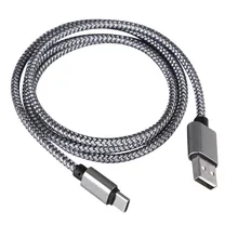 1pc tipo-c usb linha de dados de carregamento rápido 1m 2.0a carregador rápido abs universal cabo de carregamento do telefone móvel suporte por atacado