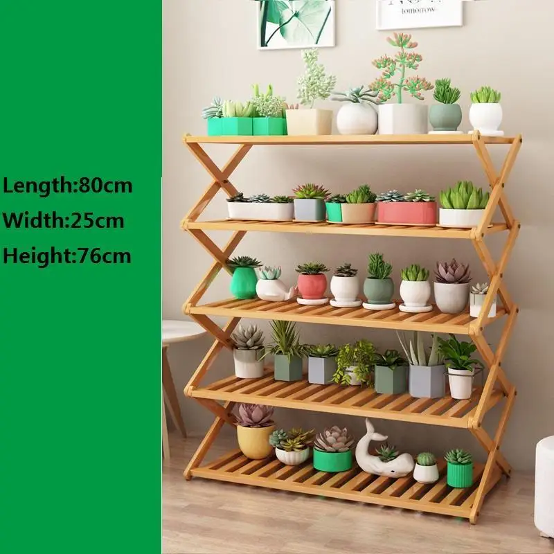 MODEL H Для комнатной древесины Etagere Pour Plante Stojaki Terraza plantenekken открытый Stojak Na Kwiaty балкон Цветочная Полка Подставка для растений - Цвет: MODEL H