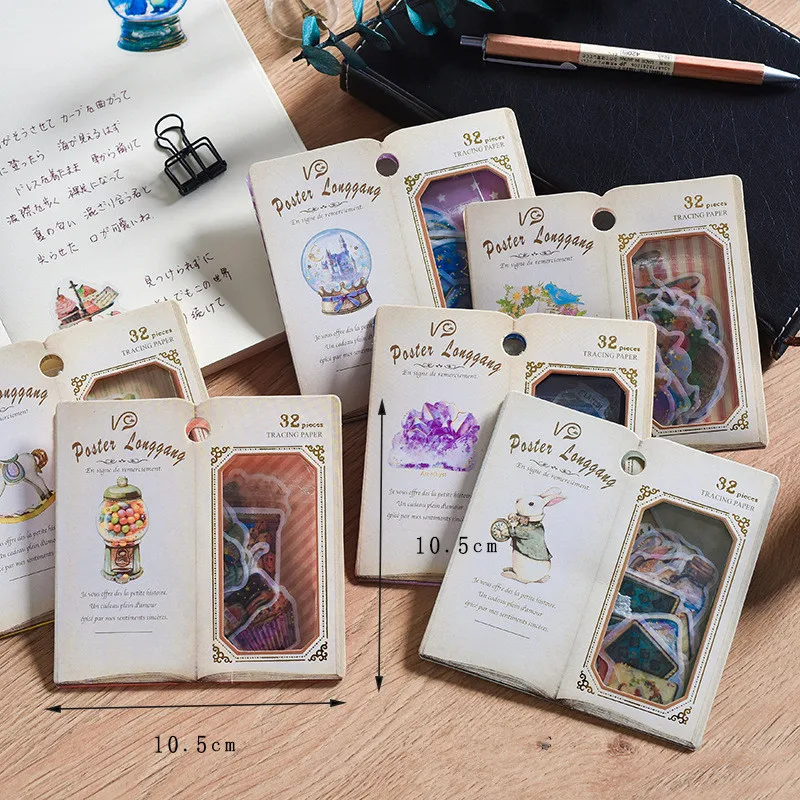 Custom Cute стикер s bullet journal Скрапбукинг DIY Канцтовары Kawaii наклейка Сумка Фламинго