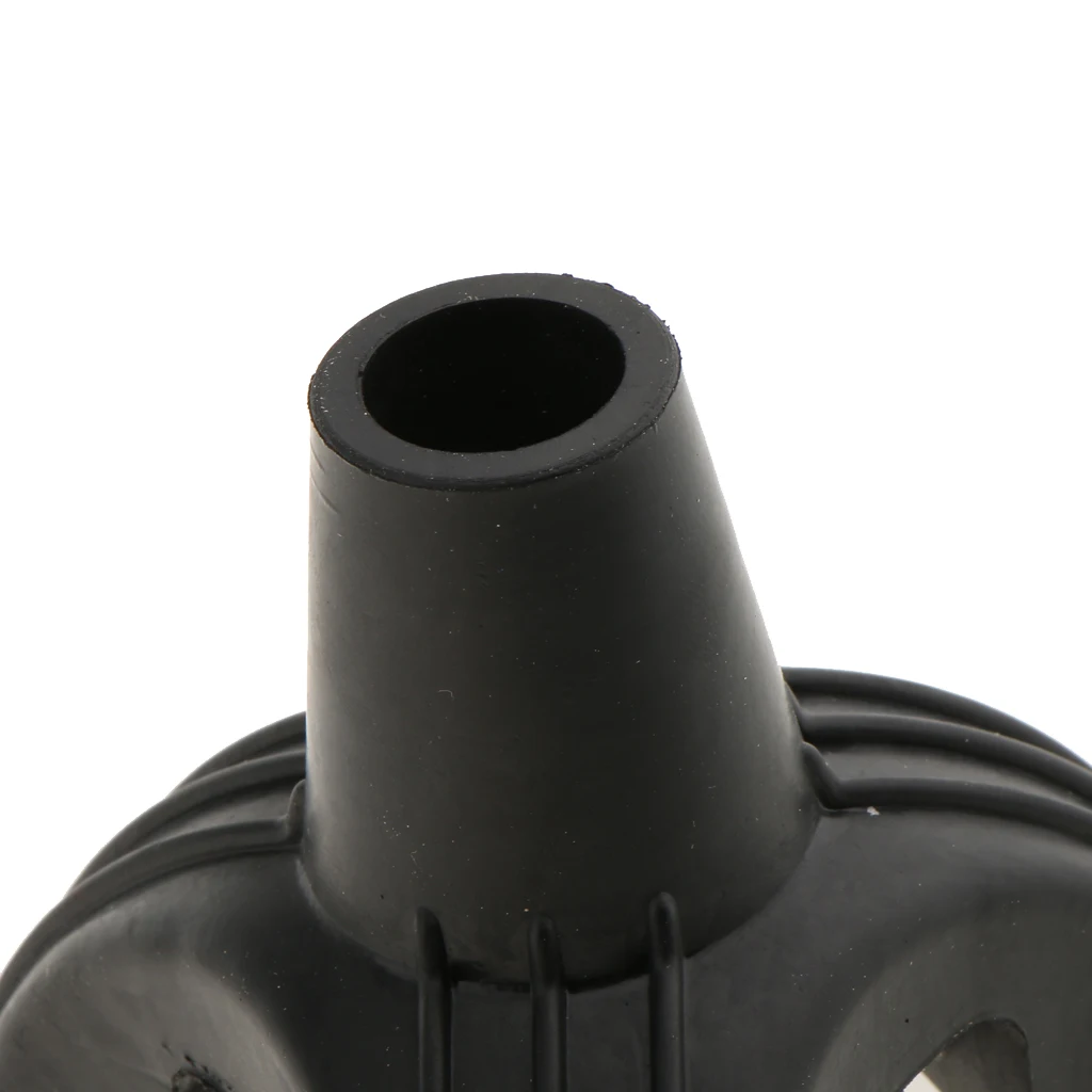 Durable Black 19mm Rubber Cane Replacement Tip Walking Stick End Crutch Feet