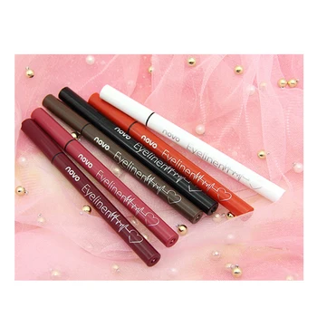

NOVO 6 Colors Liquid Eyeliner Pencil Long Lasting Waterproof Eye Liner Pen Women Beauty Cosmetics Maquiagem Wholesale TSLM1