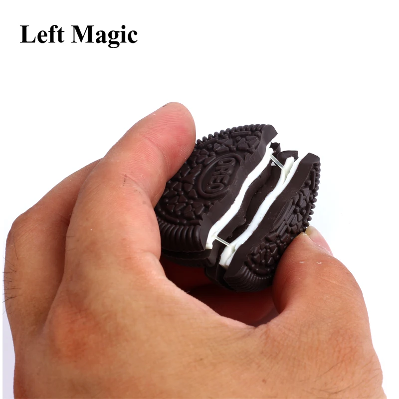 Biscuit Bitten Restored OREO Bite Cookie close up magic tricks illusion magician prop juegos de magia Fun Toys E3054