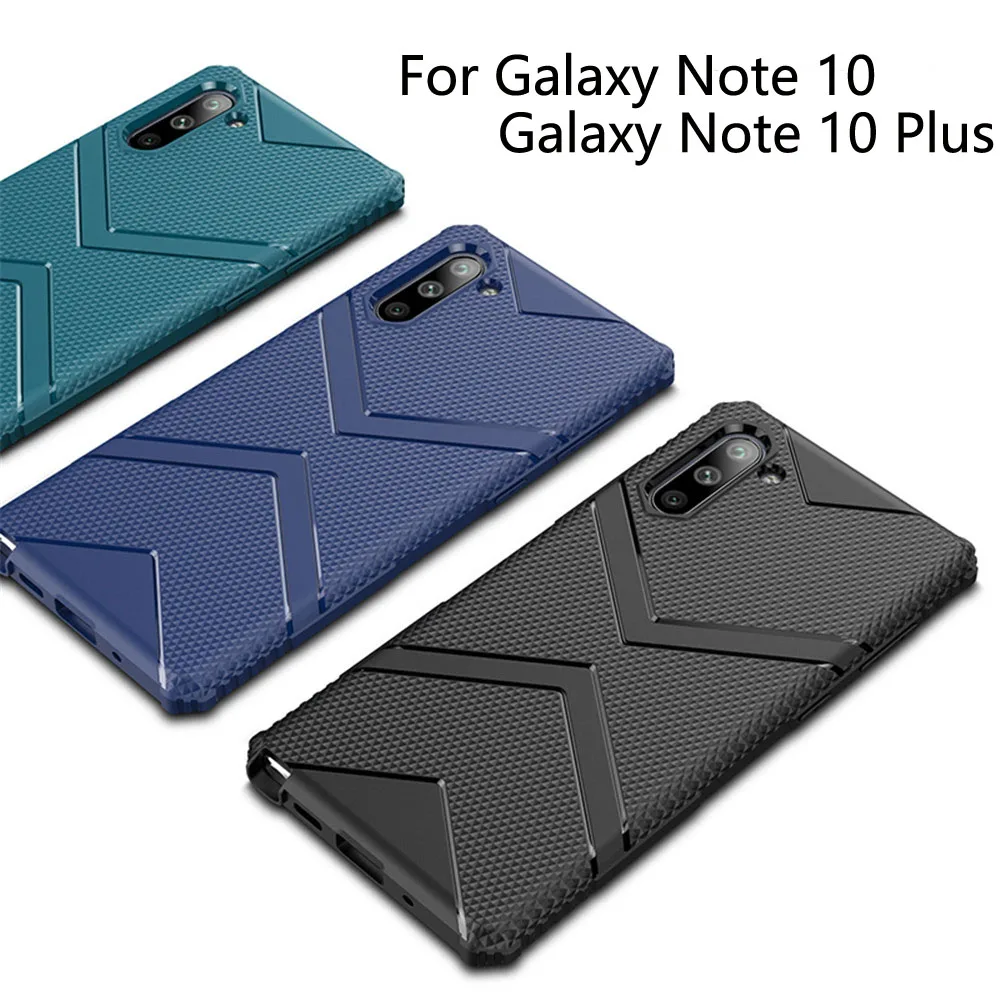 

Phone Case sFor Samsung Galaxy Note 10 Case Cover For Galaxy Note 10 Plus 5G Pro Case Anti-fall Soft Silicone TPU Cover Capa