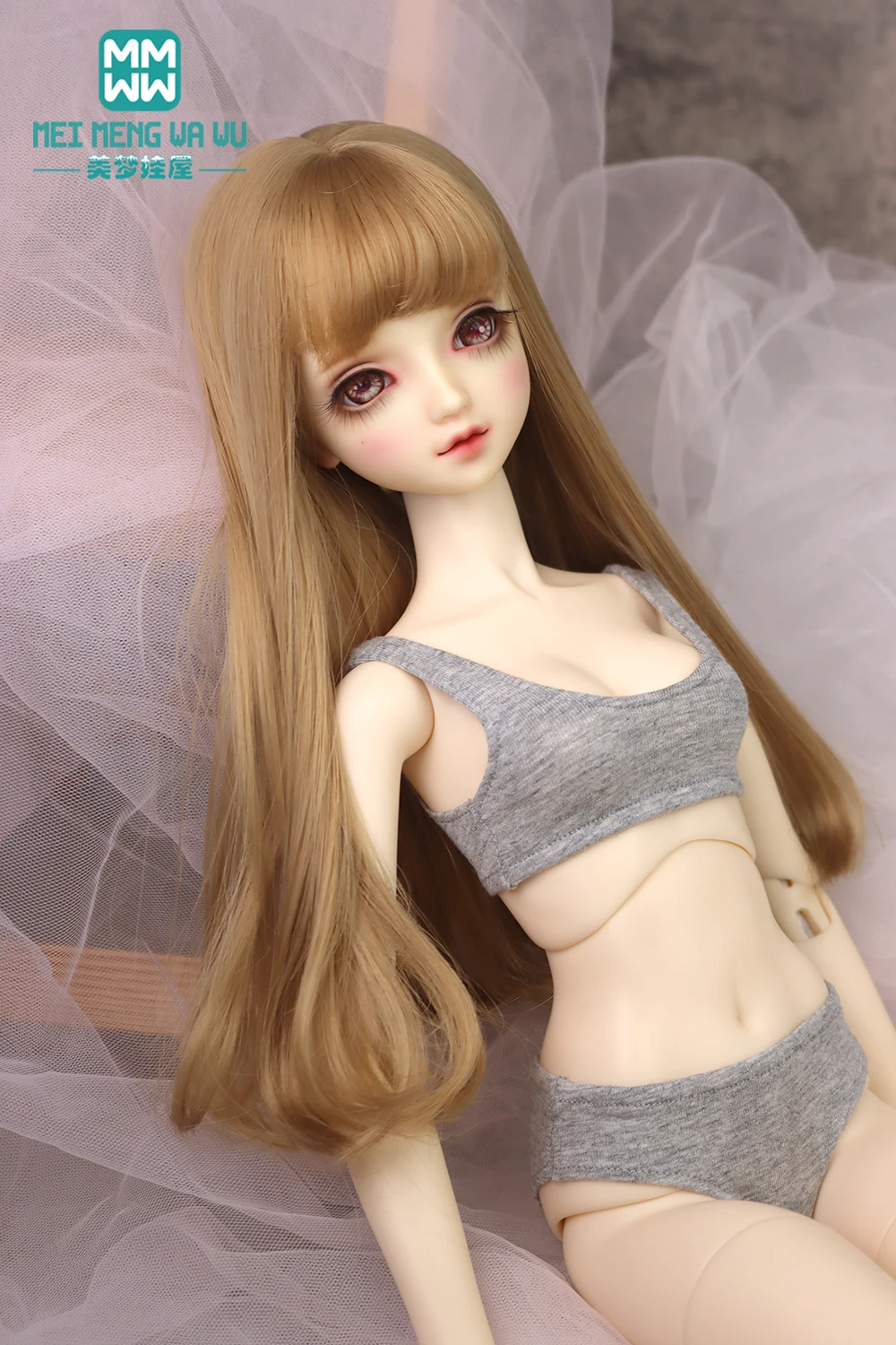 Poupée BJD 1/6 SISON BENNE – Fille Complète Avec Vêtements, Perruque Et Peinture