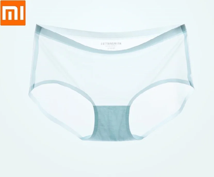 Xiaomi Cottonsmith женское нижнее белье из сверхтонкого волокна, женские бесшовные ультратонкие дышащие трусики