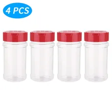 4 шт баночки для специй для хранения специй, травы, контейнеры для специй с откидной крышкой, аксессуары для хранения, для кухни, органайзер, коробка