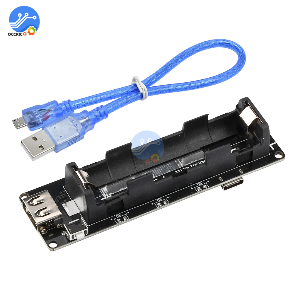 Lot De 3 Shields D'extension Pour Batterie 18650 V3 Avec Port Micro USB - Sorties 3V/5V, Protection, Compatible Arduino, Raspberry Pi