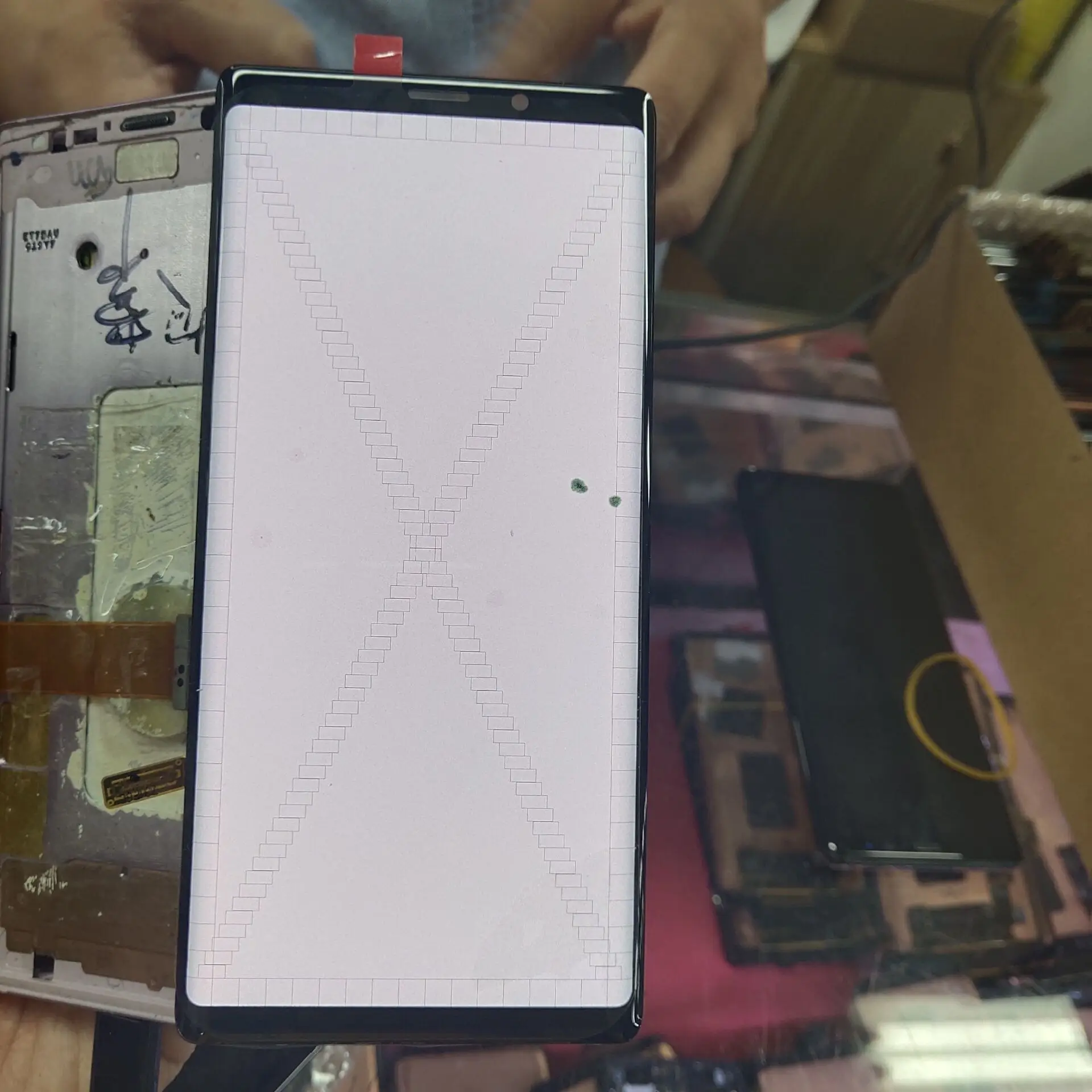 Оригинальный ЖК-дисплей для SAMSUNG Galaxy Note 9 дисплей с дигитайзером сенсорного
