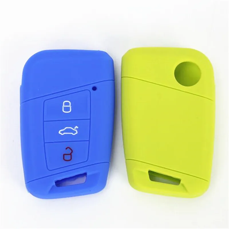 Housse De Protection En Silicone Pour Clé De Voiture à