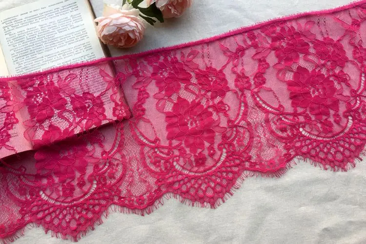 Кружевная ткань для рукоделия, 6 м/лот, 27 см | Дом и сад | АлиЭкспресс