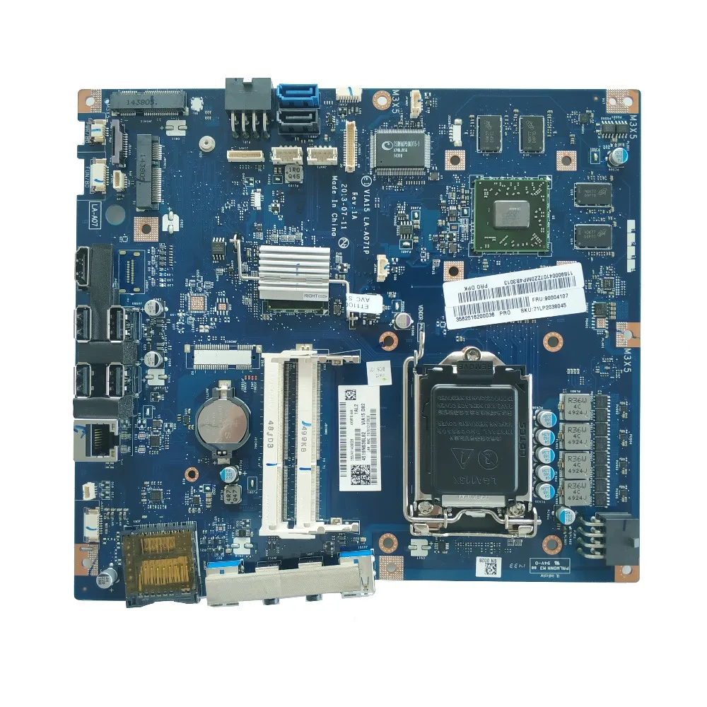 

Excellent Laptop Motherboard 2GB discrete graphics DDR3 90004107 LA-A071P 100% working for Lenovo B550