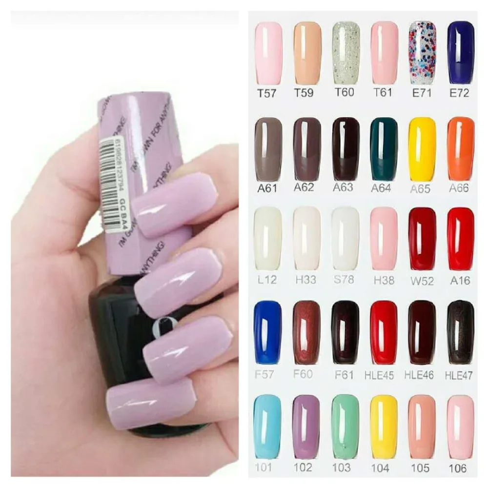273 Gelcolor 15ml Gel Nail Polish Long lasting Vernis Semi Permanent Paint Esmaltes Soak off UV Base Top Coat Gel Nail Polish