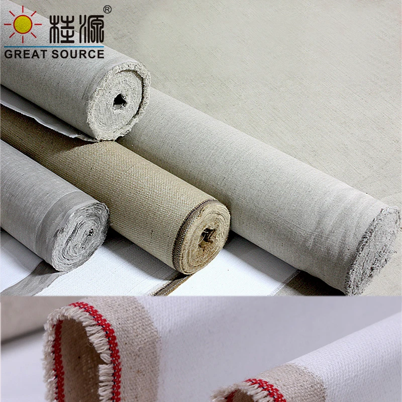 MQQ 38cm Oil Painting Linen Fine Thread Linen Acrylic Painting Water Resistant Coated(3 Meters)