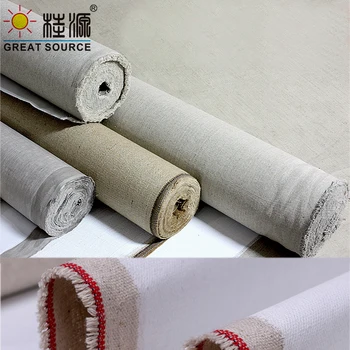 

88cm Oil Painting Linen Fine Thread Linen Acrylic Painting Linen Water Resistant Coated(4 Meters)