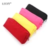 Black Canvas Pencil Case School PencilCase for Boys Girls Simple Candy Color Large-capacity Pencil Cases Stationery Cosmetic Bag ► Photo 2/5