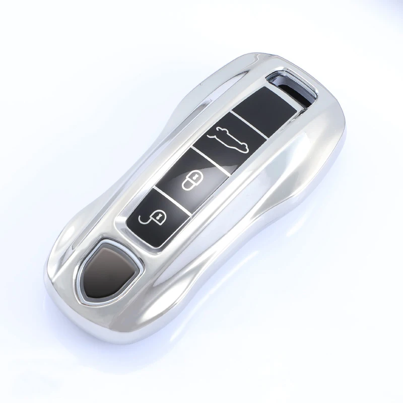 Мягкий чехол для ключей от машины из ТПУ Porsche Panamera Carman Macan Bobst Cayenne 911 970 981 991 92A 2017