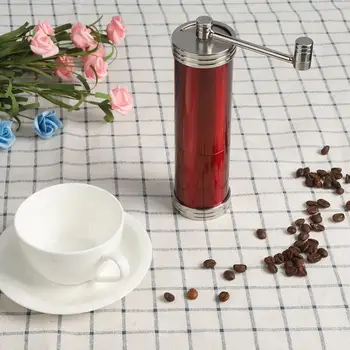 

Household Portable Stainless Steel Manual Coffee Mill Grinder Hand Crank Grinding Machine Kitchen