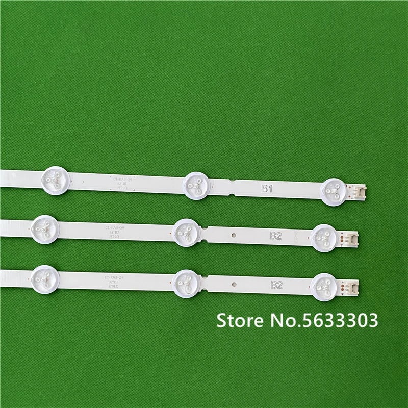 3 шт./компл. x светодиодный подсветка для LG innotek 32 &quotТВ Панель B1/B2 Type V13 6916L 1437A /1438A 63