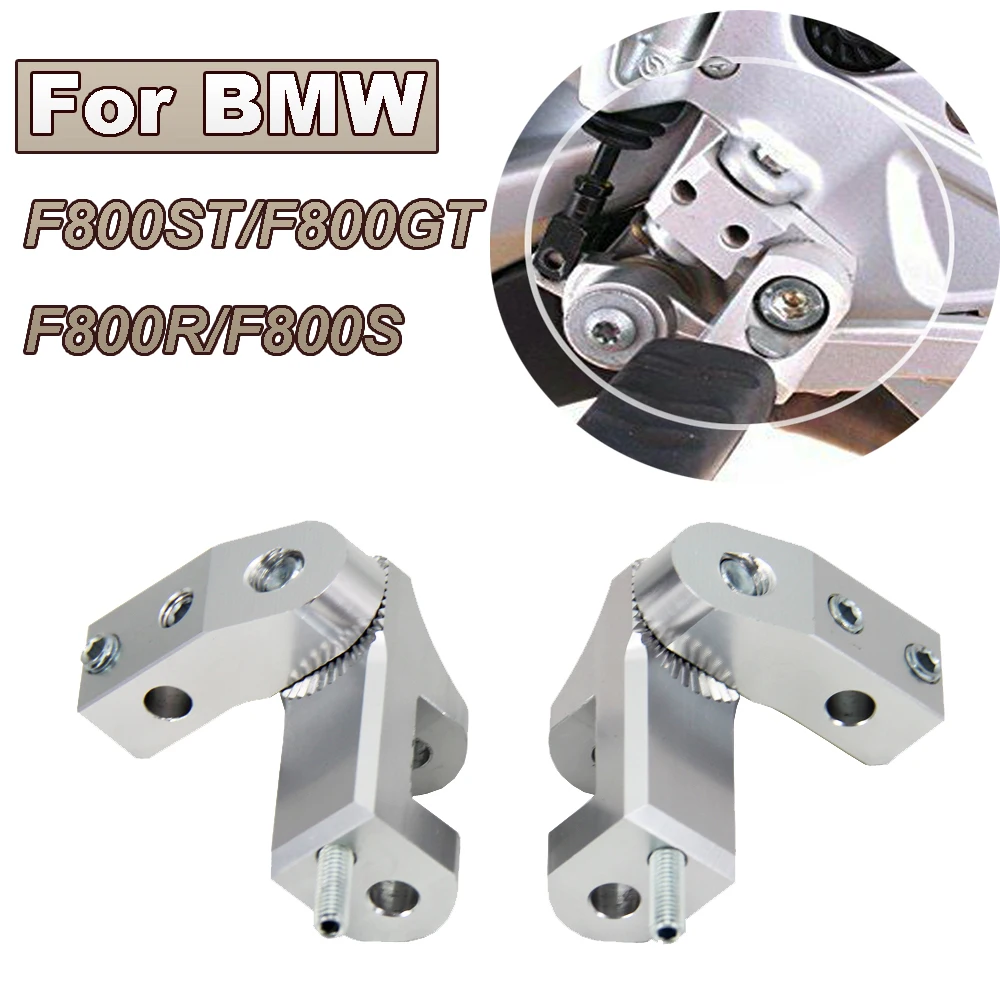 Motorcycle Adjustable Driver Footrest Adapter Kits Passenger Lowering motorcycle accessories,motorcycle footrests For BMW F800ST F800GT F800S F 800 GT ST S R