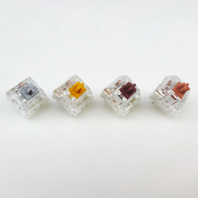 10 Kailhspeed Switch, Gold Silver Thick Gold Copper Mx Rgb Backlit