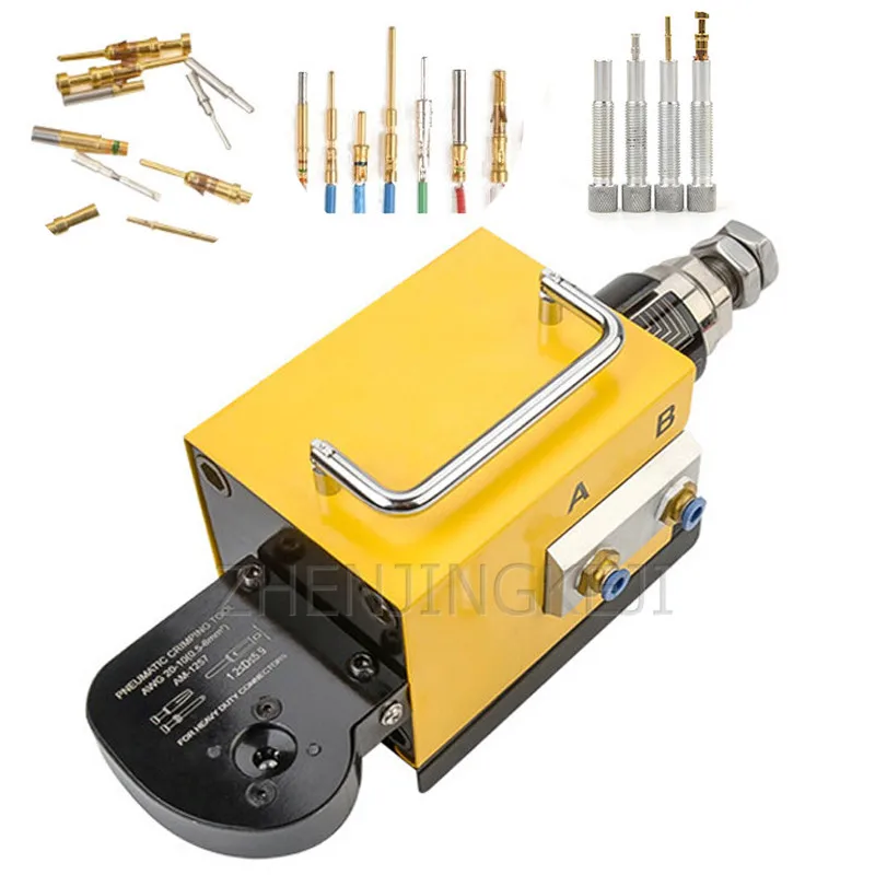 

Crimping Machine Pneumatic Terminal Crimp Tools Cold Pressed Pin Heavy-duty Connector Automatic Industry Processing Equipment
