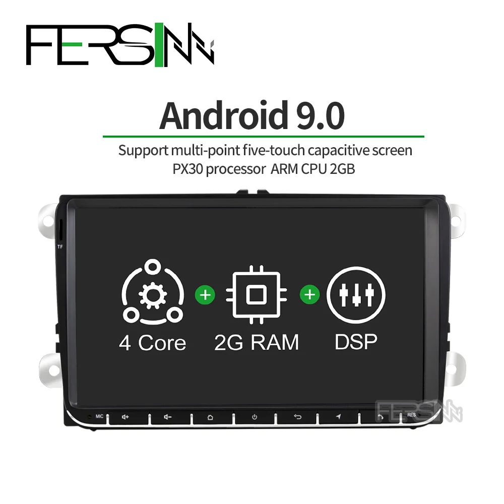 EU RU склад FersinnyCDZ9081PX30 автомобильный dvd-плеер Skoda Fabia octavia Superb Yeti сиденье быстрое для