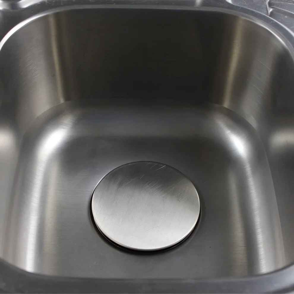 Talea Kitchen Sink Downcomer Stainless Steel Decorative Cover Vegetable Washing Basin Accessories Sink cover QS135