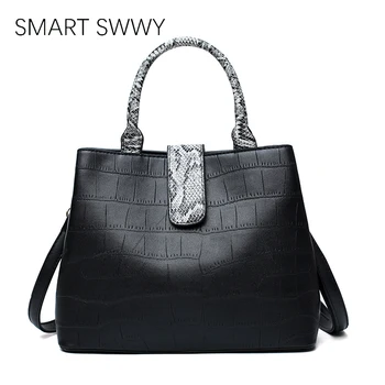 

Luxury Handbag Women Bags Designer Fashion Stone Pattern Large Shoulder Bags High Quality Tote Crossbody Bags For Women 2020