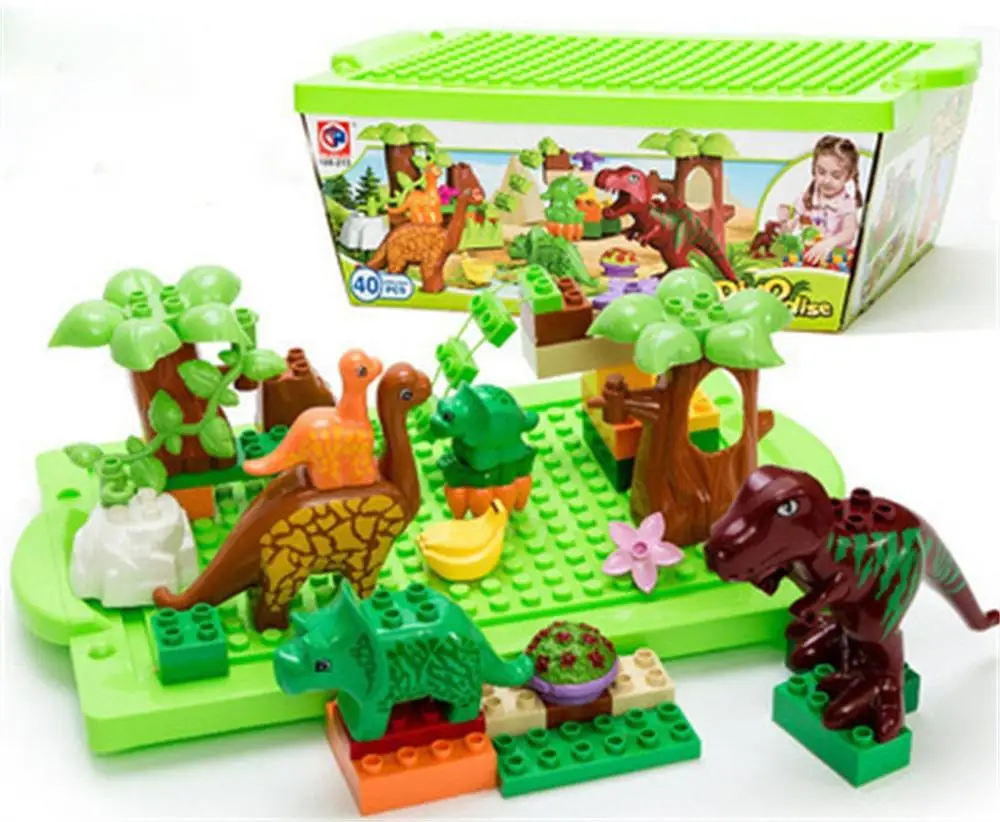 

Funny Building blocks Kids Toys Jurassic World Dinosaur Toys for Age 3 4 5 6 7 8 9yr Year Old Boys Educational New Year's Gift
