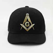 Символ масонов, кепка, шляпы, модные, стильные, мужские, хип-хоп, повседневные, регулируемые, бейсболки