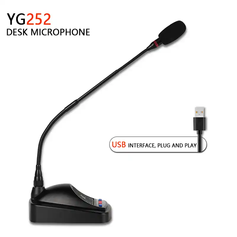 wired mic with speaker