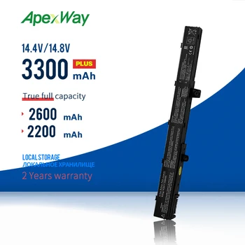 

ApexWay 14.4v laptop battery A31N1319 for Asus A41N1308 X551M A31LJ91 X451CA X451 X551 X451C X451M X551C X551CA 0B110-00250100